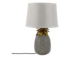 Lampa stołowa - TROPIC ANANAS - szara