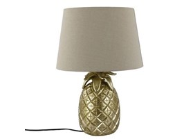 Lampa stołowa - TROPIC ANANAS - złota