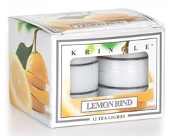 LEMON RIND - tea light box KRINGLE CANDLE