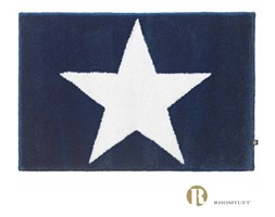 Dywanik łazienkowy Rhomtuft - STAR - biało-granatowy
