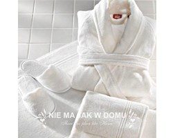 Szlafrok hotelowy Tac + ręczniki, mata łazienkowa, kapcie