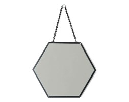 Lusterko na łańcuszku Hexagon - 13 cm