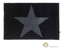 Dywanik łazienkowy Rhomtuft - STAR - szaro-czarny