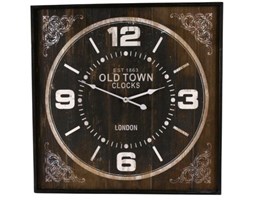 Zegar Old Town - kwadratowy - 60 cm