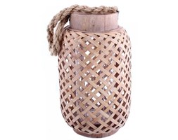 Lampion rattanowy - 38 cm