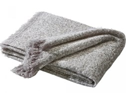 Pled Biederlack - BOUCLE - szary