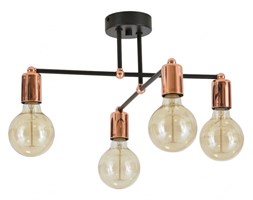 Lampa Wisząca Loft Miedź Chrom