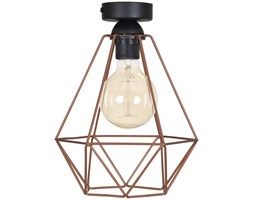 Lampa Sufitowa Plafon Miedziany Loft