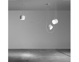 AIM-Lampa wisząca 3-punktowa LED Aluminium Ø24cm