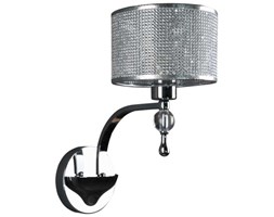 Kinkiet LAMPA ścienna JEWELLERY W1550-01A-F4B3 Zumaline dekoracyjna OPRAWA kryształowa crystal chrom