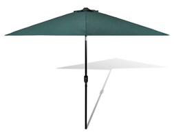 vidaXL Parasol ogrodowy, zielony, 3 m