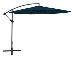 vidaXL Parasol na wysięgniku 3,5 m, niebieski