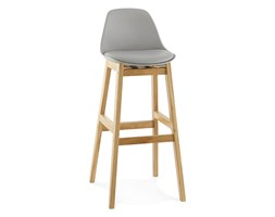 Krzesło barowe Elody Kokoon Design szary kod: BS01170GRGR