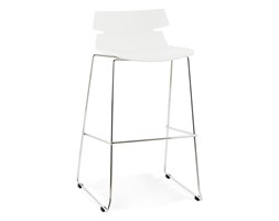 Krzesło barowe Reny Kokoon Design biały kod: BS01150WH