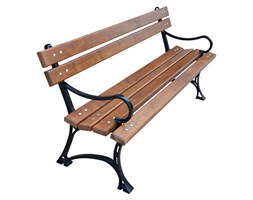 Ławka ogrodowa z podłokietnikami 150cm Fiemar kod: FIEM-02-LKZP-150
