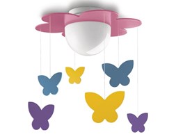 Philips Lampa sufitowa Meria Fuksja 1x15W 230V