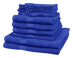 vidaXL Komplet 12 ręczników, bawełna, 500 g/m², szafirowy