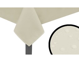 vidaXL Obrusy 5 szt. krem 190x130 cm