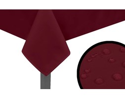 vidaXL Obrusy 5 szt. Burgund 220x130 cm