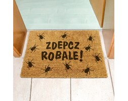 Wycieraczka Zdepcz robale!