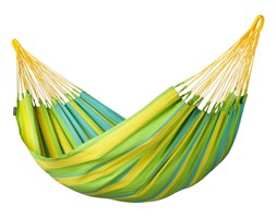 Hamak Sonrisa H140, zielono-żółty SNH14