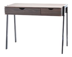 Biurko Lund orzech designerskie małe