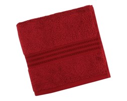 Czerwony bawełniany ręcznik Rainbow Red, 70x140 cm