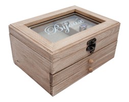 Drewniana szkatułka na biżuterię Antic Line Jewelry