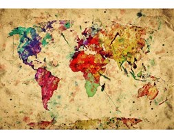 Dywan winylowy World, 52x75 cm