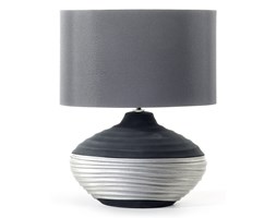 Nowoczesna lampka nocna - lampa stojąca - szara - LIMA