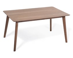 Stół do jadalni, kuchni, salonu, ciemne drewno - 150x90 cm - MADOX