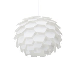 Lampa biała - sufitowa - żyrandol - lampa wisząca - SEGRE duża