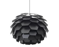 Lampa czarna - sufitowa - żyrandol - lampa wisząca - SEGRE duża
