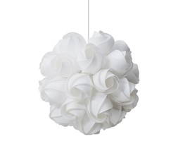 Lampa biała - sufitowa - żyrandol - lampa wisząca - SORDO