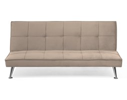 Sofa z funkcją spania beżowa - kanapa rozkładana - wersalka - HASLE