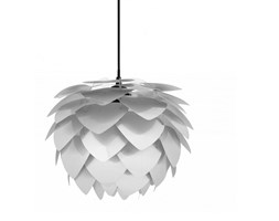 Lampa sufitowa z oprawą - srebrna - ANDELLE mini