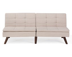 Sofa z funkcją spania beżowa - kanapa rozkładana - wersalka - RONNE