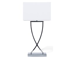 Lampa biurowa biała - stołowa - nocna - gabinetowa - YASUNI