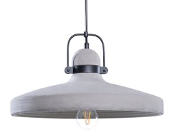 Lampa szara - sufitowa - żyrandol - lampa wisząca - NOATAK