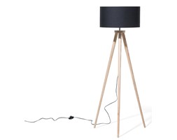 Lampa stojąca - podłogowa w kolorze czarnym - oświetlenie - NITRA