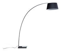 Lampa stojąca - podłogowa - kolor czarny - oświetlenie - BENUE