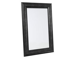 Lustro ścienne czarne 60 x 90 cm LUNEL