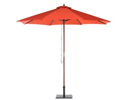 Parasol ogrodowy Ø270 cm czerwony TOSCANA II