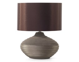 Nowoczesna lampka nocna - lampa stojąca - brązowa - LIMA