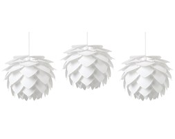 Komplet lamp sufitowych wraz z oprawą 3szt - białe - ANDELLE mini