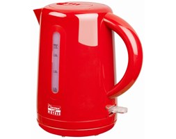 Bestron Bezprzewodowy czajnik elektryczny 1,7 L, Hot Red, 2200 W