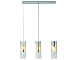 LAMPA wisząca TRENTINO 3 LP-5110/3P Light Prestige OPRAWA sufitowa LISTWA zwis tuby chrom białe