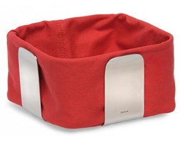 Bawełniany wkład do koszyka na pieczywo 25,5 cm Blomus Desa czerwony kod: B63471
