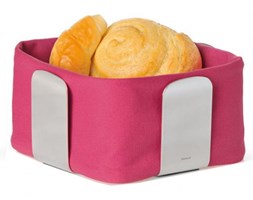 Bawełniany wkład do koszyka na pieczywo 25,5 cm Blomus Desa różowy kod: B63534