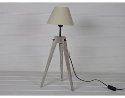 LAMPA LAMPKA NOCNA SCANDI DREWNIANA 60CM